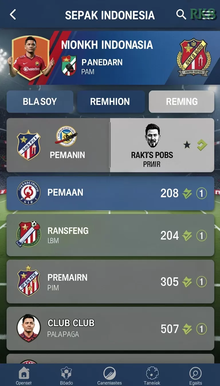 Galeri pratinjau visual rk8 build APK resmi terbaru